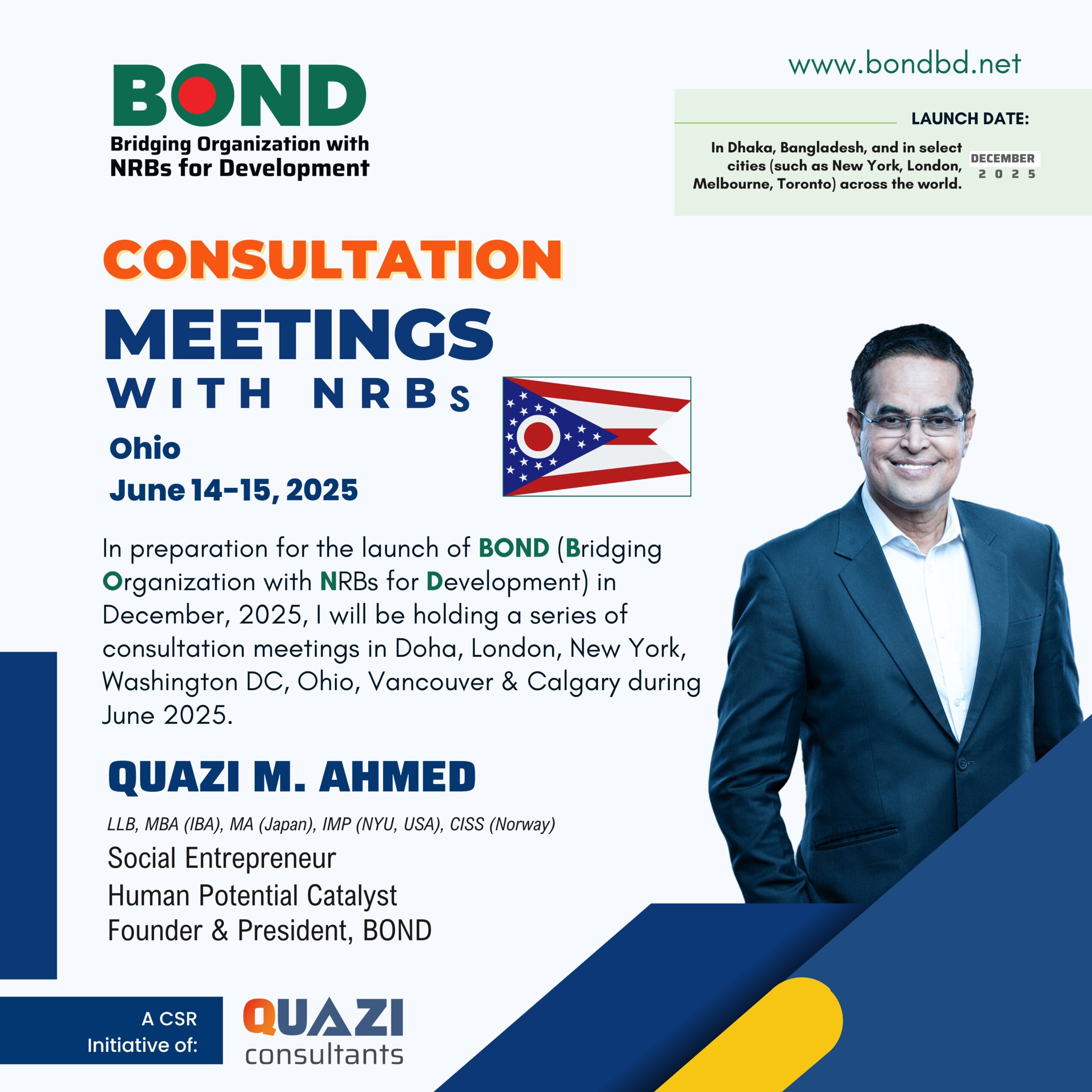 Consultation Meetings with NRBs | Ohio | June 14-15, 2025